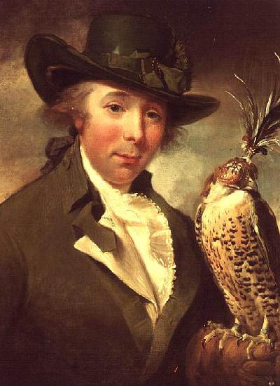 Philip Reinagle Man with Falcon Germany oil painting art